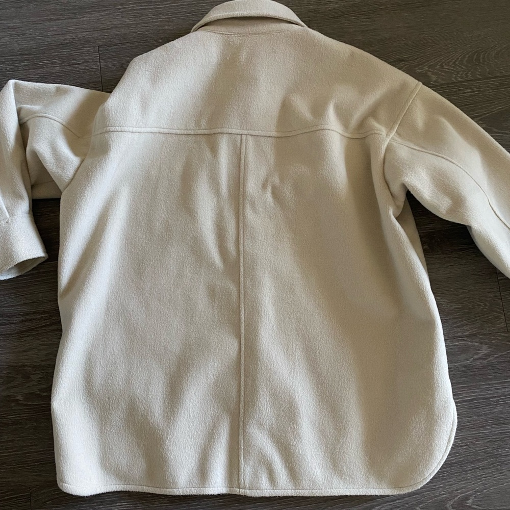 H&M Fleece Shacket Jacket - Picture 3 of 5